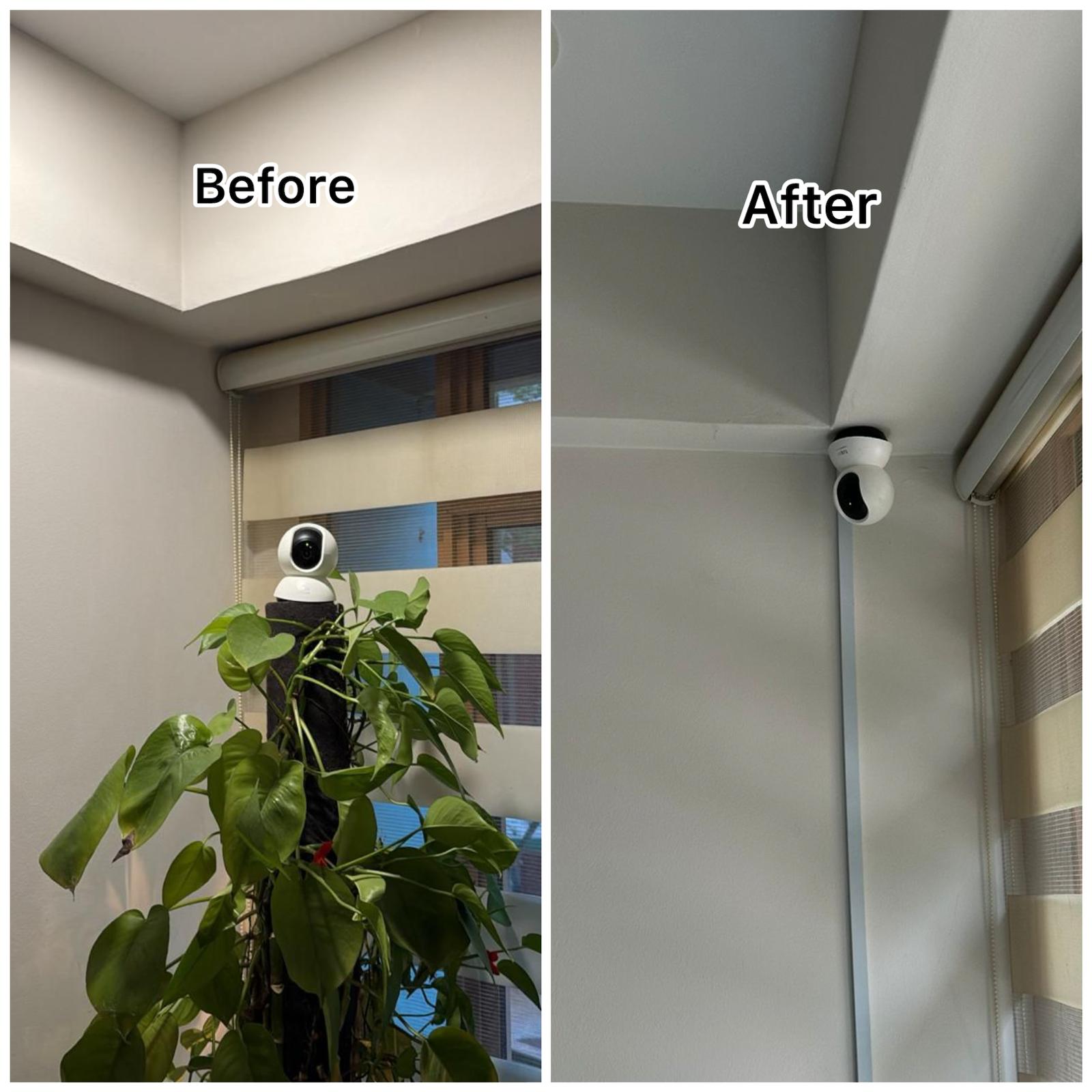 CCTV Camera Relocation & Wall Mount Installation Service in Singapore